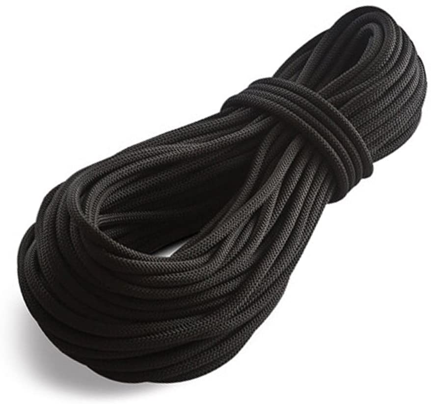 Cuerda estática de 11 mm. negro
